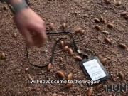 HUNT4K. Girl of easy virtue is penetrated to sound of boyfriends poems 2/16