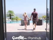 CUM4K Small Tit Blondie Fucked With Many Creampie Fillings 1/16