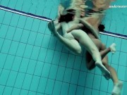 Swimming pool babes lesbos swim and strip 16/16