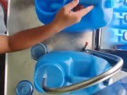 I Refill Our Costumers Gallons Of Water Day 3 12/16