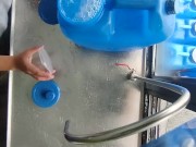 I Refill Our Costumers Gallons Of Water Day 3