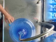 I Refill Our Costumers Gallons Of Water Day 3 2/16