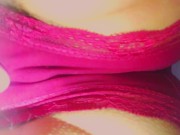 顔の上に跨る変態彼女♡濡れやすい素人のオナニーを真下から個人撮影♡マン汁垂れ流しでパンツがグチョグチョ 8/16