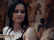 Sweet Sinner - Jenna J Ross Pays Chad A Visit At His Office Wearing Nothing But A Coat & Lingerie 2/16