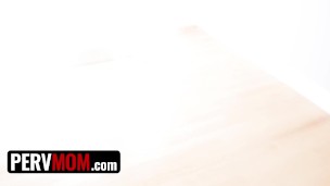 PervMom - Mischievous Milf Fucks A Nerd From Dating App While Her Husband Is Away