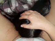 Cumming in her mouth in a tent - IkaSmokS