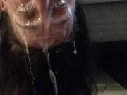 Sloppy Whore Gets Soaked In Slobber - Lana Amira 13/16