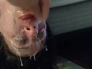 Sloppy Whore Gets Soaked In Slobber - Lana Amira 9/16