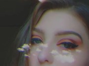 she tries to resist smoking but well you see.. SFW 13/16