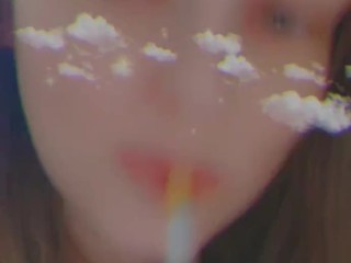 Sfw she did her makeup and wanted to show off