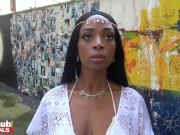 Fakehub - Interview With A Siren starring British ebony babe Lola Marie 1/16