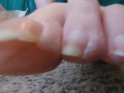 She degrades you while you lick her dirty size 12 shoes and feet