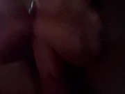 Female point of view footjob and jerking of big white dick 4/16