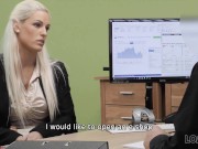 LOAN4K. Woman is excited so much that gets humped by the moneylender 3/16