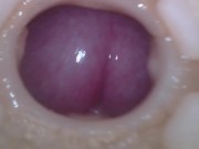 Super cum in vagina. Excellent internal camera 11/16