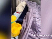 Real selfie vlogs of my pussy filled with creampie, POV pullout, impregnation scare results after leaky condom - Lelu Love 13/16