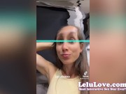 Real selfie vlogs of my pussy filled with creampie, POV pullout, impregnation scare results after leaky condom - Lelu Love 2/16