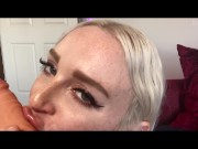 POV Girlfriend Gives You Sloppy BJ - Remi Reagan 3/16