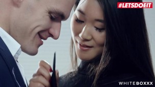 WHITEBOXXX - Big Booty Babe Katana Uses Her Asian Pussy To Make Him Cum Full Scene