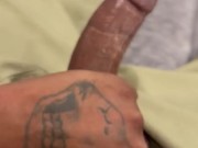 Last minute stroke sesh before work to get that good fat nut!! 14/16