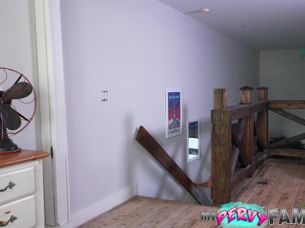 Busty Stepmoms Rewards Panty-Sniffing Pervert - Abby Somers -