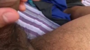 Masturbandome después del gym 