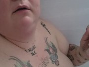 Bbw, Submissive Milf, Smoking in tub 5/16