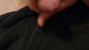 Jerk Cum on my towel and it could have hit my face