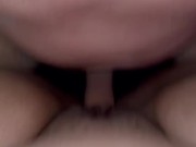 Dirty Talking British Hotwife Gives Cuck Hubby Sloppy Seconds Before He Adds His Load 14/16