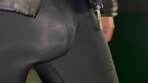 BIG BULGE in PUBLIC ** walking home after Gym **
