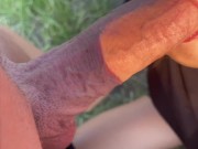 Horny Tall Brunette Girl Pissing before Rough Riding and Giant Pussy Creampie 4/16