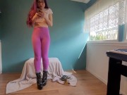 Nerdy Faery Desperately Pissing into a Condom💦💛 8/16