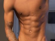 New Snapchat: Bigpimpindonn | Hot Teen Jacks Off His Thick Black Cock! 15/16