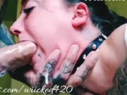 Sloppy face fucking roleplay 13/16