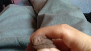 Showing the cock that you would love to eat 