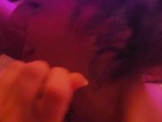 Pre-game deepthroat , she loves gagging on this cock 5/16