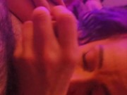 Pre-game deepthroat , she loves gagging on this cock 6/16