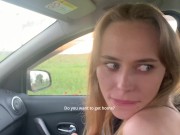 Юная пассажирка заставила кончить дважды, так как у нее не было денег 1/16