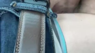 Caught Twink Driving Cumshot Verbal