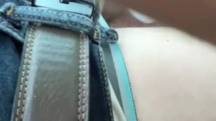 Caught While Driving Twink Cum