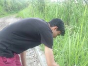 UNA FOLLADA PELIGRA AL AIRE LIBRE 