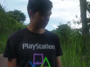 UNA FOLLADA PELIGRA AL AIRE LIBRE 