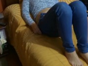 Compilation, my wife takes off her panties to masturbate before getting fucked