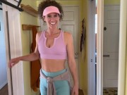 VibeWithMommy’s First Casting Couch!  MILF Gives Perfect Blowjob and Fucks Younger Guy! 1/16