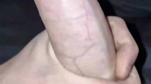 Stroking my cock