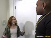 Madi Collins stretched her ginger bush with BBC 4/16