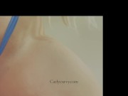 I fill up my pussy with a thong on!  16/16