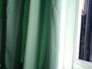 Hot EBONY WIFE Meets a STRANGER in a Hotel - Playing with BBC, Window Wide Open 2/16