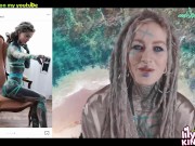 Erotic photoshooting behind the scene - FULL FREE CLIP YOUTUBE: Lily Lu + Kinky Life / sexy SFW ink 7/16