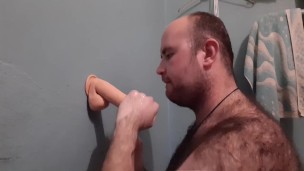 My latest video in Ukraine. Fat guy sucks and fucks his ass. Real video without editing